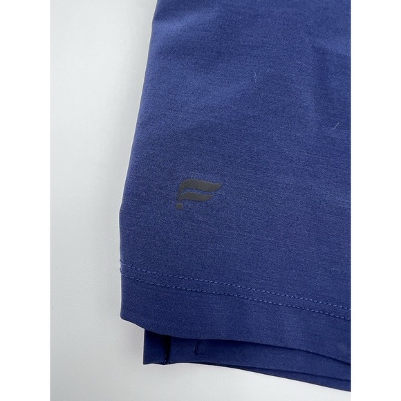 Fabletics Shorts Mens Large Blue Performance Stretch Workout Gym Athletic - Picture 11 of 11